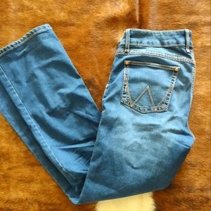 Wrangler bootcut jeans | 13/14x32